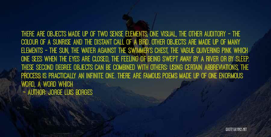 Two Word Famous Quotes By Jorge Luis Borges