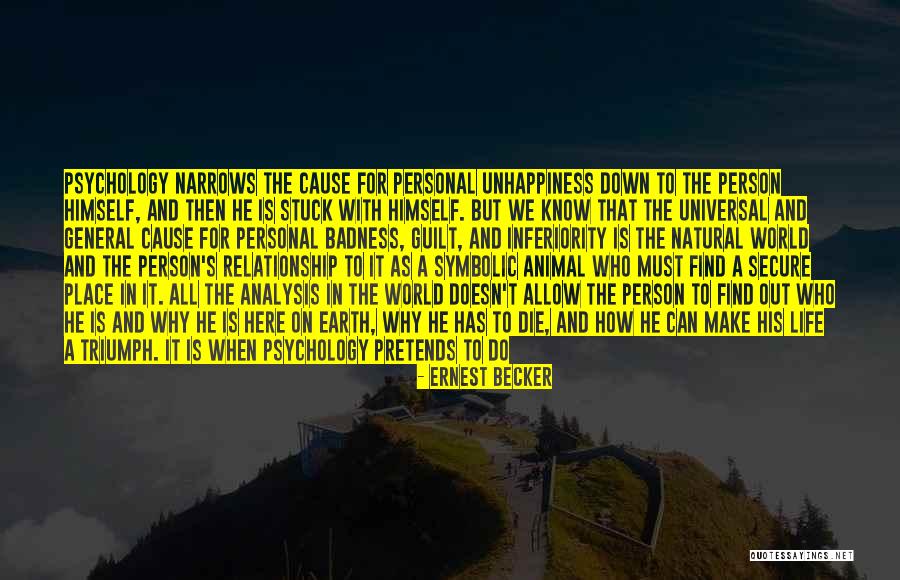 Twoody Quotes By Ernest Becker Twoody Quotes By Ernest Becker