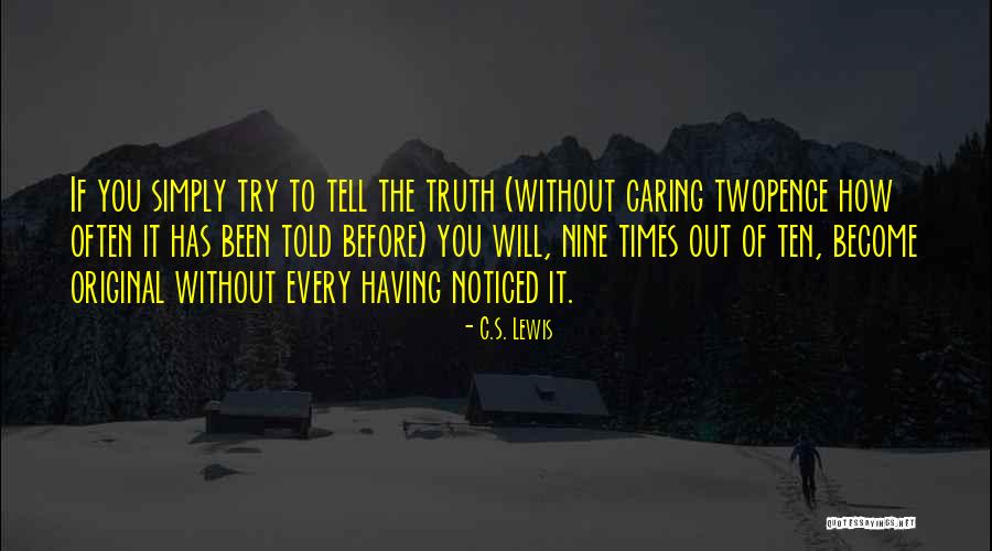 Twopence Quotes By C.S. Lewis Twopence Quotes By C.S. Lewis