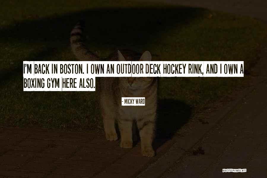 Twopence Quotes By Micky Ward Twopence Quotes By Micky Ward