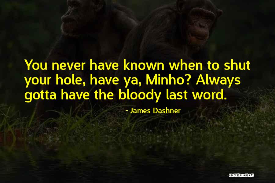 Ty Townsend Quotes By James Dashner Ty Townsend Quotes By James Dashner