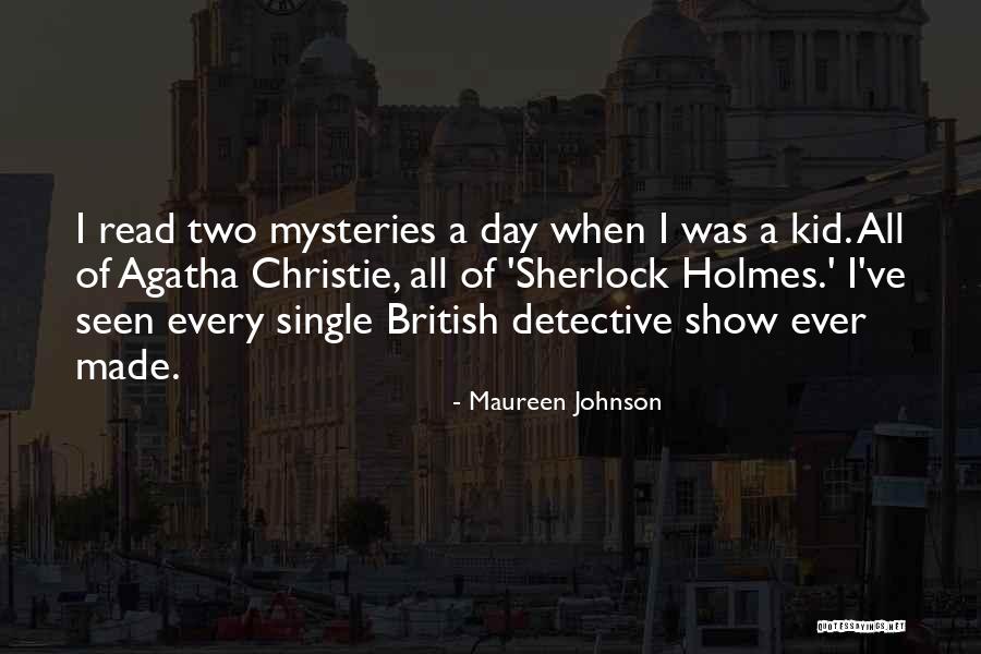 Tylah Lesperance Quotes By Maureen Johnson Tylah Lesperance Quotes By Maureen Johnson