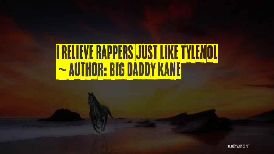 Tylenol Quotes By Big Daddy Kane