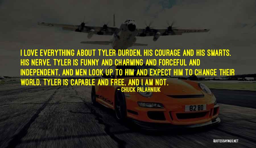 Tyler Durden Quotes By Chuck Palahniuk