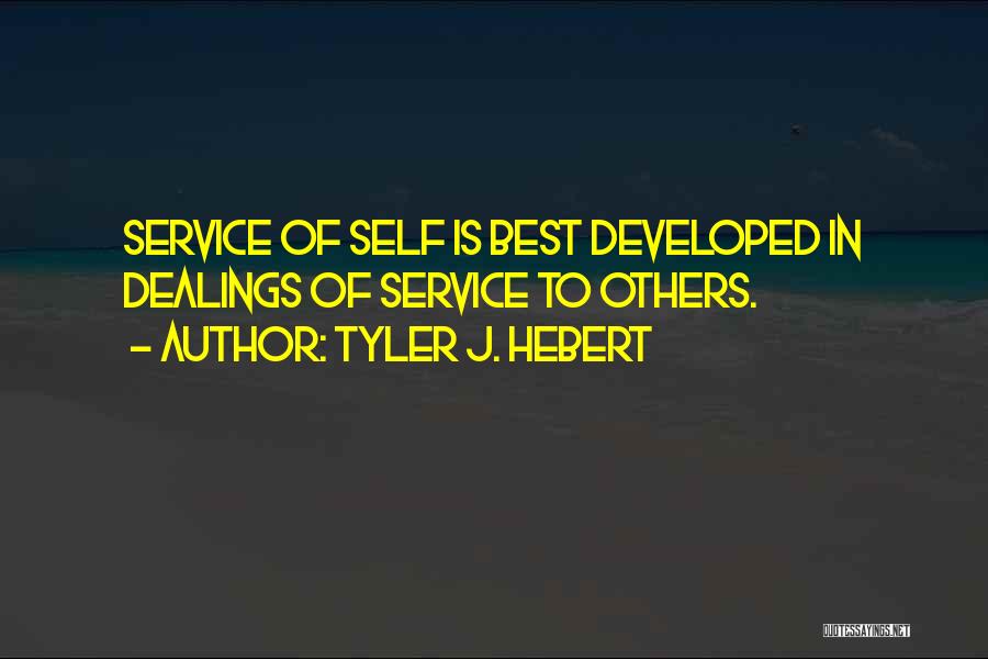 Tyler J. Hebert Quotes 188450