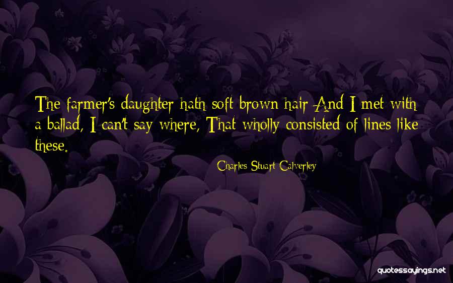 Tymbochka Quotes By Charles Stuart Calverley Tymbochka Quotes By Charles Stuart Calverley