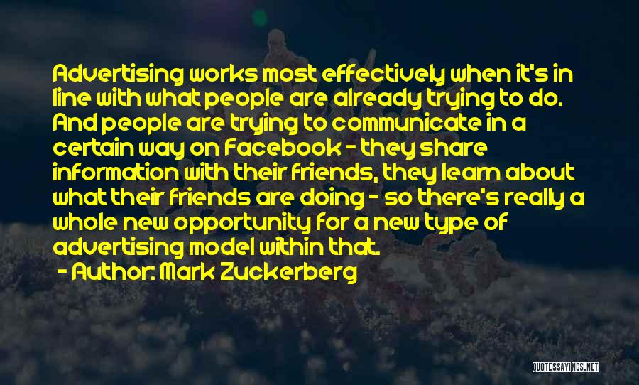 Type Of Friends Quotes By Mark Zuckerberg