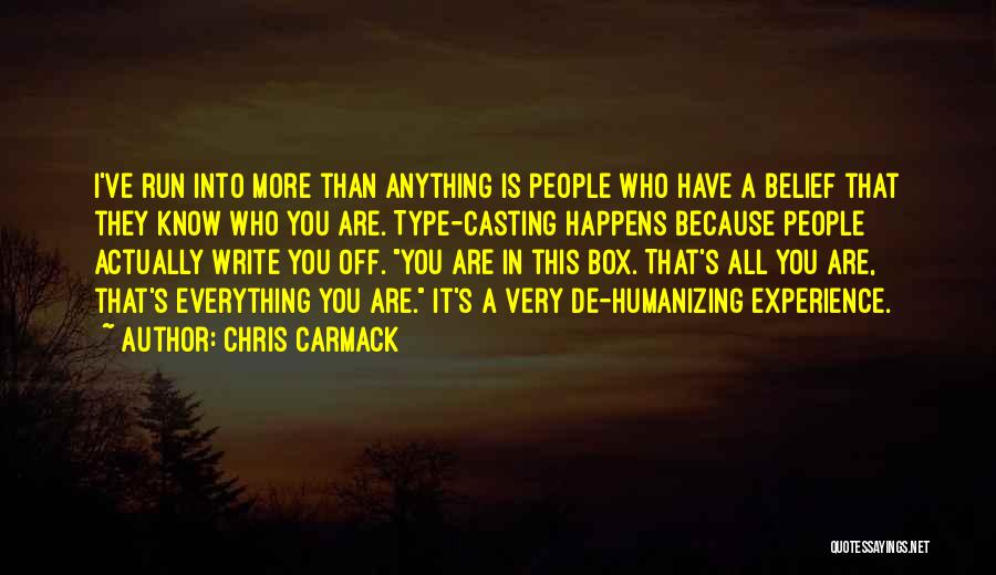 Type Writing Quotes By Chris Carmack