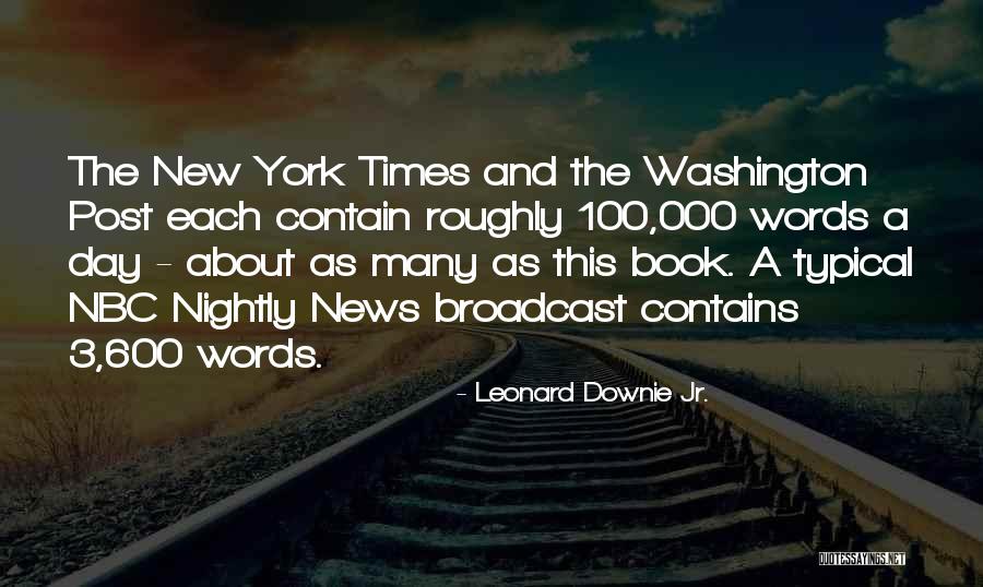 Typical New York Quotes By Leonard Downie Jr. Typical New York Quotes By Leonard Downie Jr.
