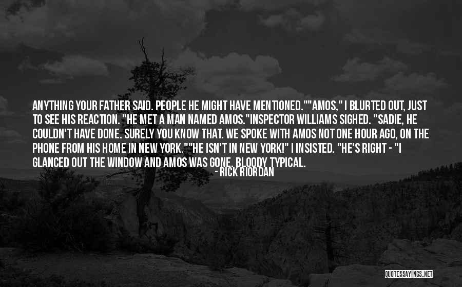 Typical New York Quotes By Rick Riordan Typical New York Quotes By Rick Riordan