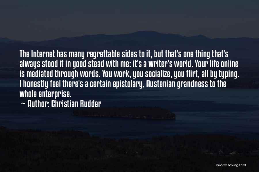 Typing Quotes By Christian Rudder