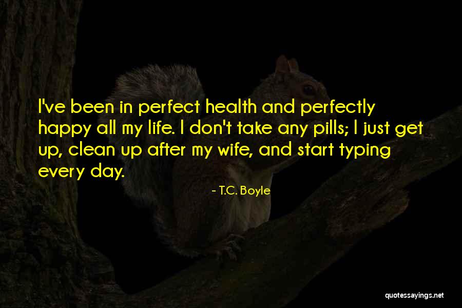 Typing Quotes By T.C. Boyle