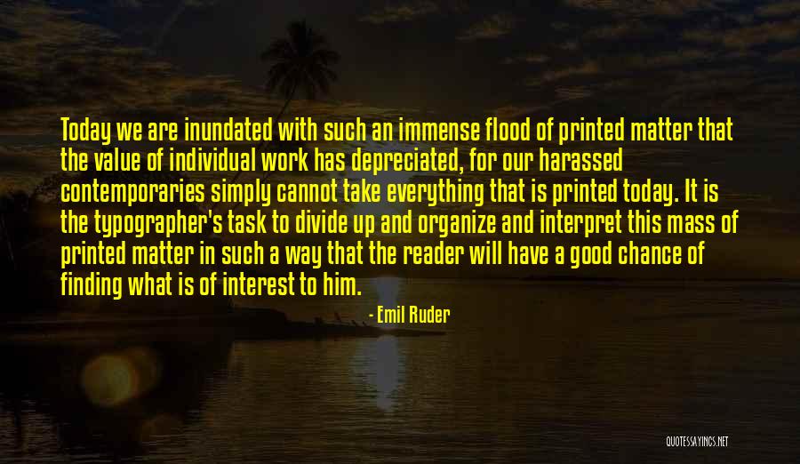 Typographer's Quotes By Emil Ruder Typographer's Quotes By Emil Ruder