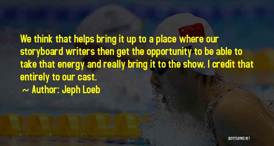 Typology Photography Quotes By Jeph Loeb