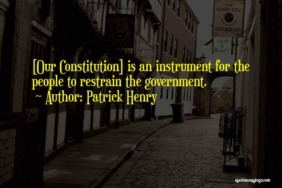 Tyranny From Founding Fathers Quotes By Patrick Henry