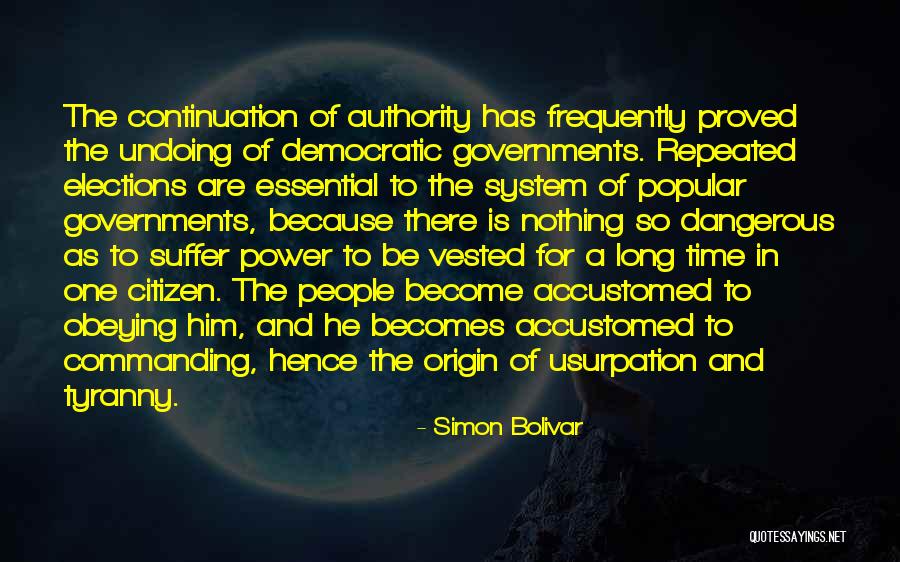 Tyranny In Government Quotes By Simon Bolivar Tyranny In Government Quotes By Simon Bolivar