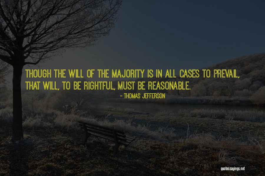 Tyranny Of The Majority Quotes By Thomas Jefferson Tyranny Of The Majority Quotes By Thomas Jefferson