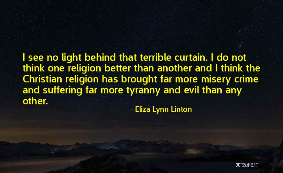 Tyranny Quotes By Eliza Lynn Linton