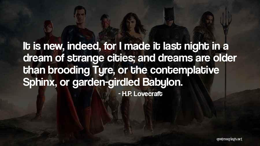 Tyre Quotes By H.P. Lovecraft