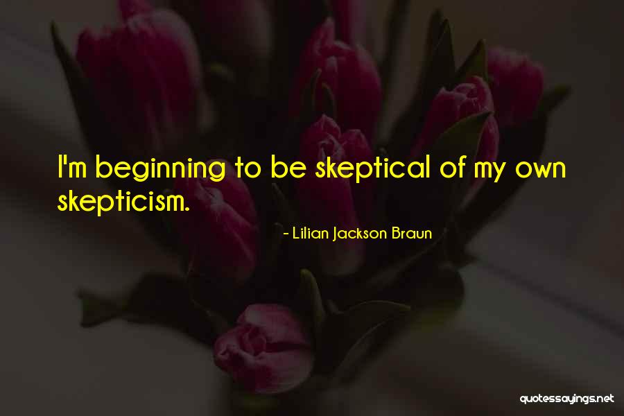 Tyska Quotes By Lilian Jackson Braun Tyska Quotes By Lilian Jackson Braun