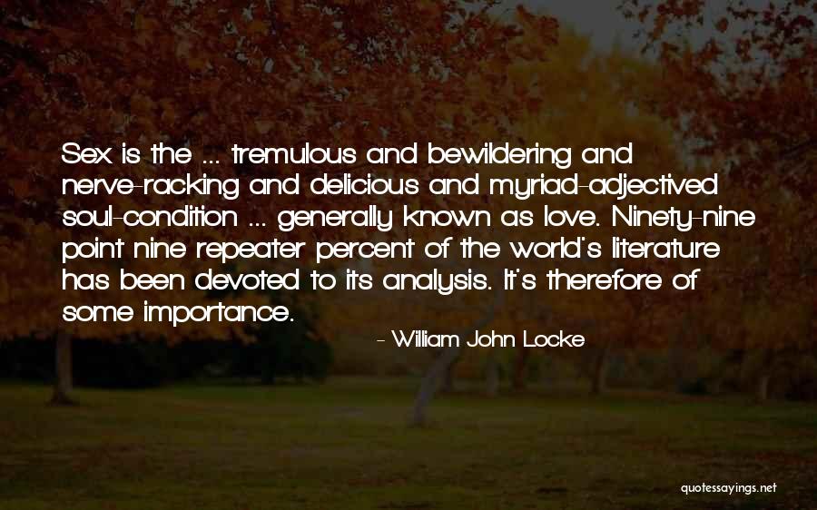 Tyutin Hockey Quotes By William John Locke Tyutin Hockey Quotes By William John Locke