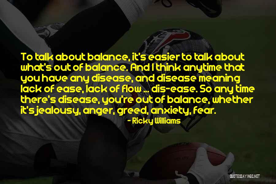 Tzaddik Ruth Quotes By Ricky Williams