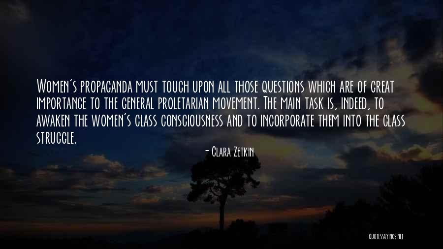 Tzanetis Zaxaroplasteio Quotes By Clara Zetkin