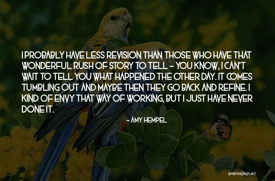 Tzipi Ozer Armon Quotes By Amy Hempel Tzipi Ozer Armon Quotes By Amy Hempel