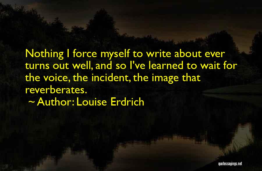 U-2 Incident Quotes By Louise Erdrich