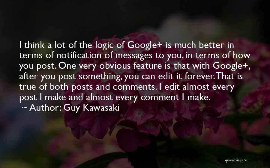 U And I Forever Quotes By Guy Kawasaki