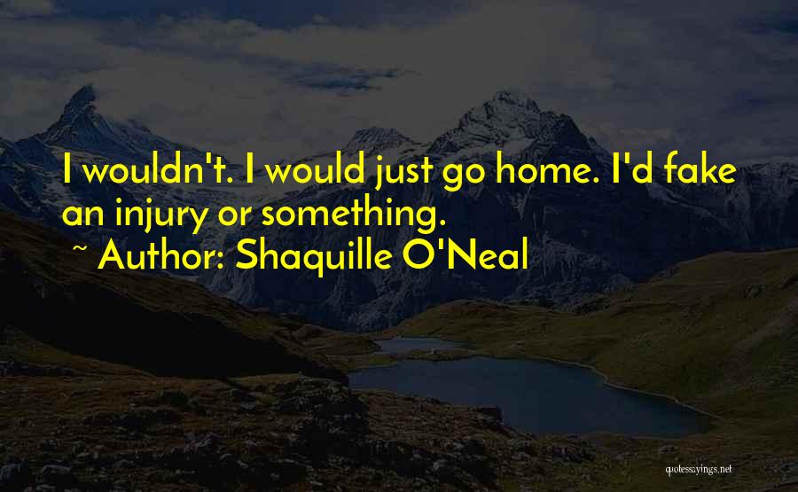 U Are Fake Quotes By Shaquille O'Neal