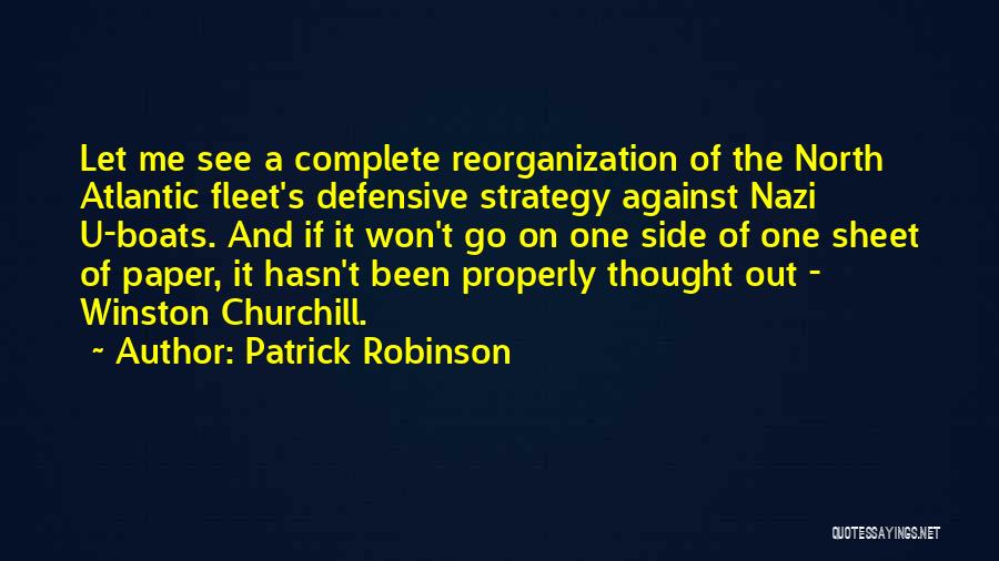 U Boats Quotes By Patrick Robinson