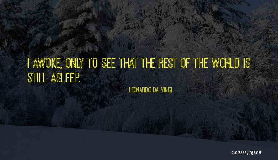 U Da Best Quotes By Leonardo Da Vinci