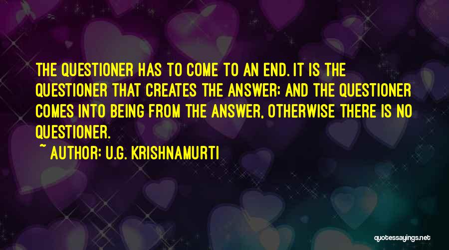 U.G. Krishnamurti Quotes 1035998