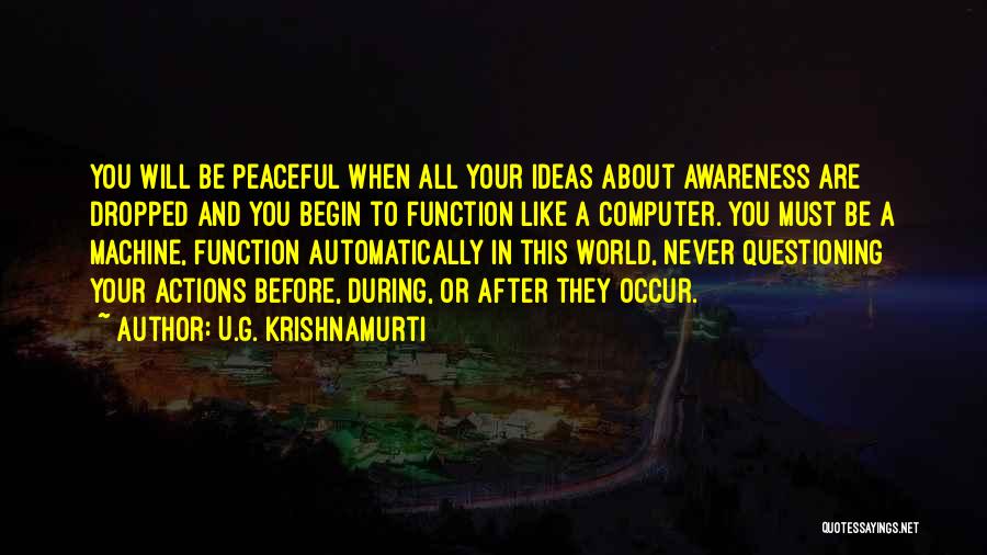 U.G. Krishnamurti Quotes 1558576
