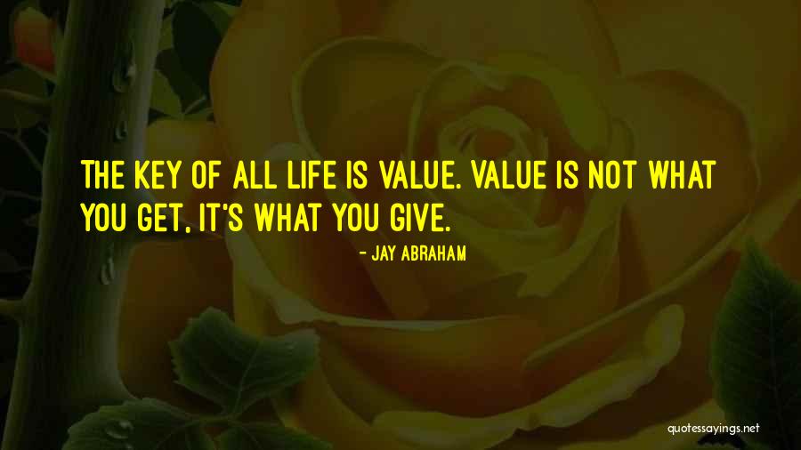 U Get What U Give Quotes By Jay Abraham