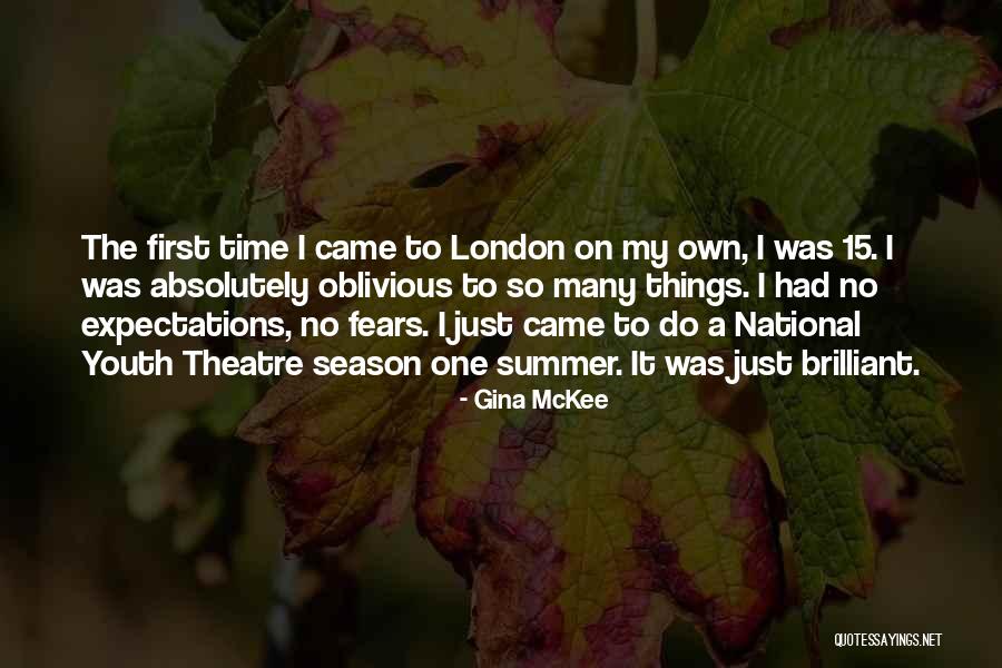 U L 15 Quotes By Gina McKee U L 15 Quotes By Gina McKee