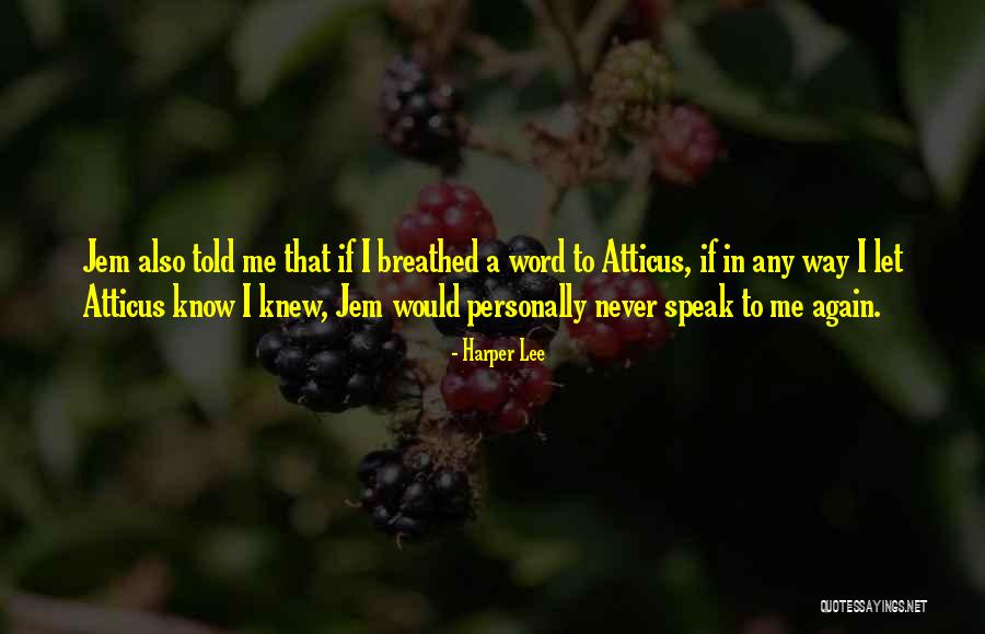 U Never Knew Me Quotes By Harper Lee U Never Knew Me Quotes By Harper Lee