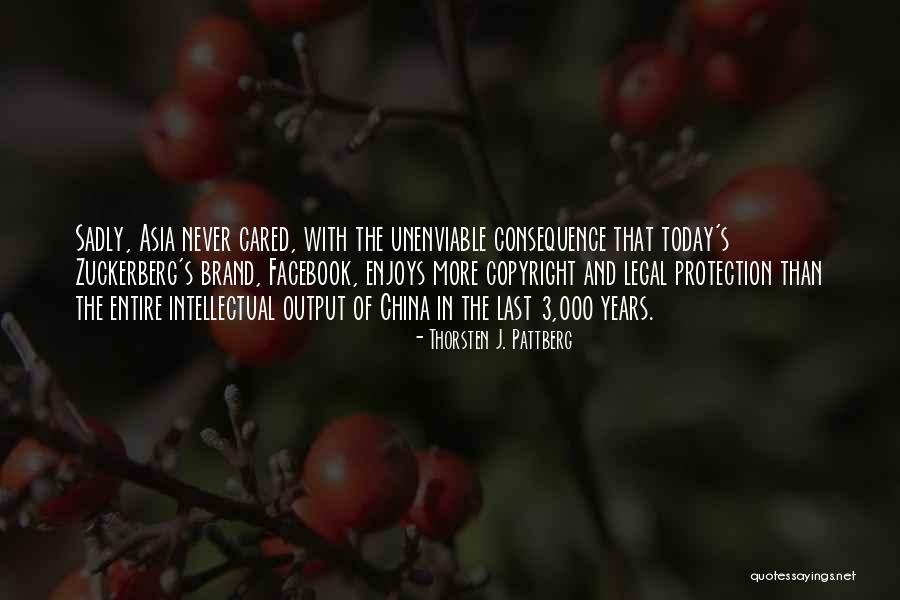 U Never Really Cared Quotes By Thorsten J. Pattberg