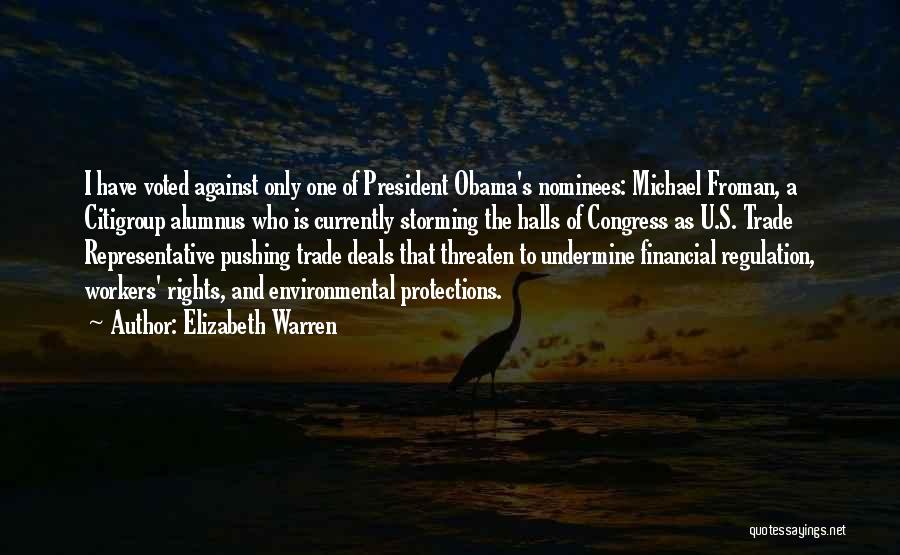 U Of A Quotes By Elizabeth Warren