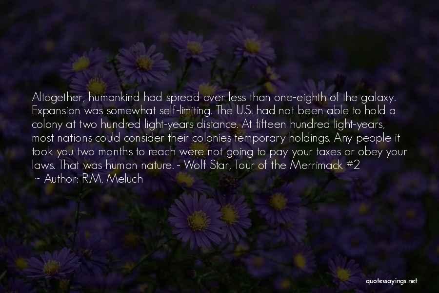 U Of M Quotes By R.M. Meluch