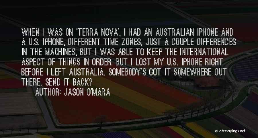 U Of O Quotes By Jason O'Mara