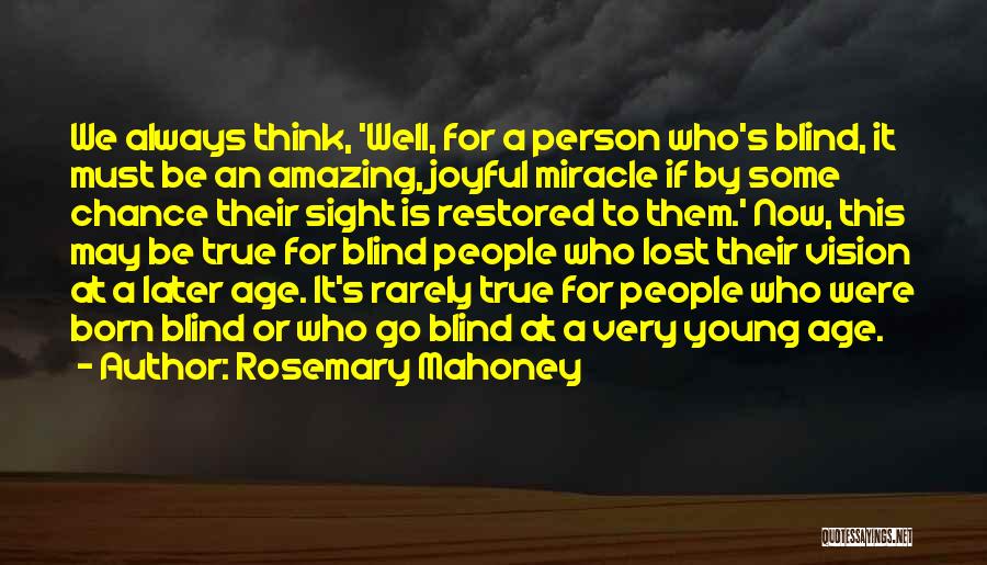 U R An Amazing Person Quotes By Rosemary Mahoney