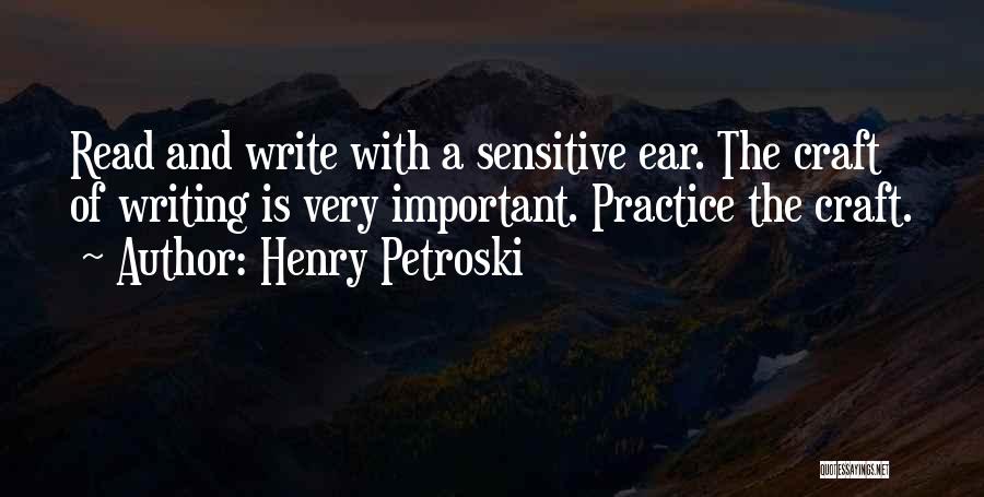 U R Important Quotes By Henry Petroski