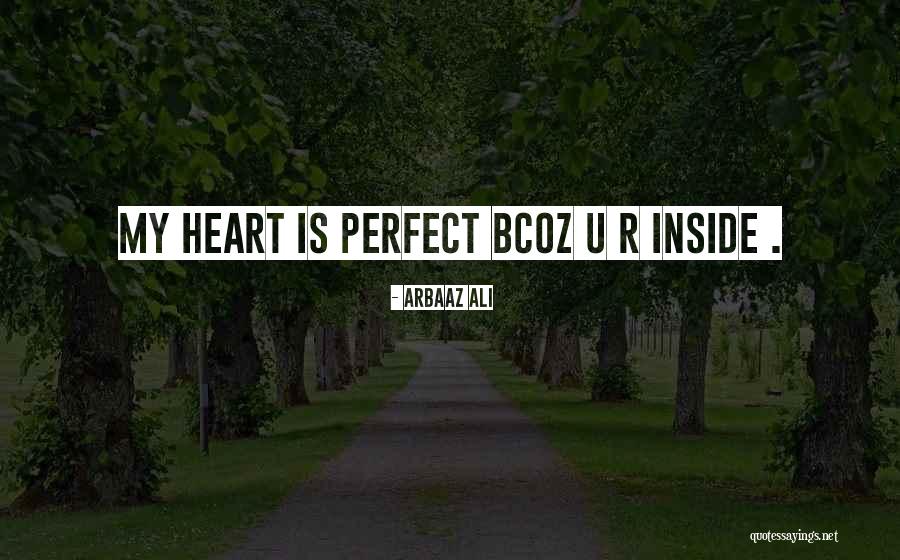 U R Perfect Quotes By Arbaaz Ali