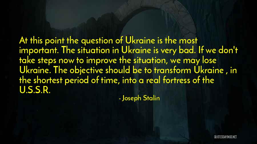 U R Very Important Quotes By Joseph Stalin