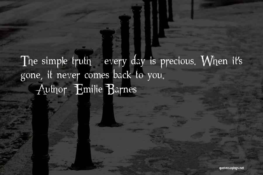 U R Very Precious For Me Quotes By Emilie Barnes