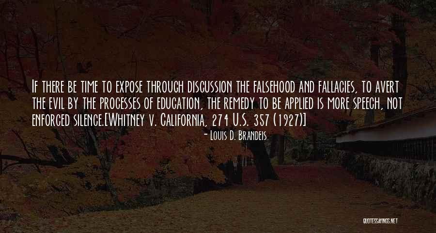 U S Education Quotes By Louis D. Brandeis U S Education Quotes By Louis D. Brandeis