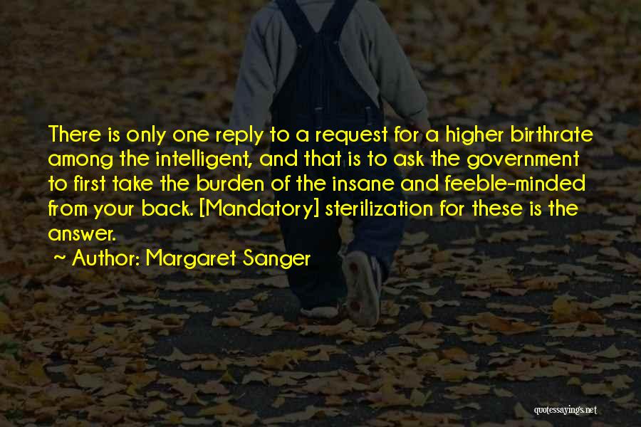 U.s. Government Request For Quotes By Margaret Sanger