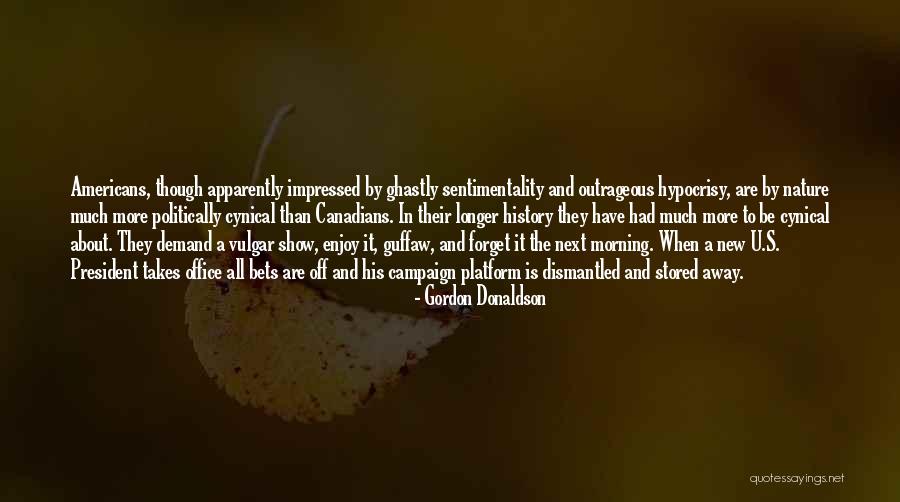 U S History Quotes By Gordon Donaldson